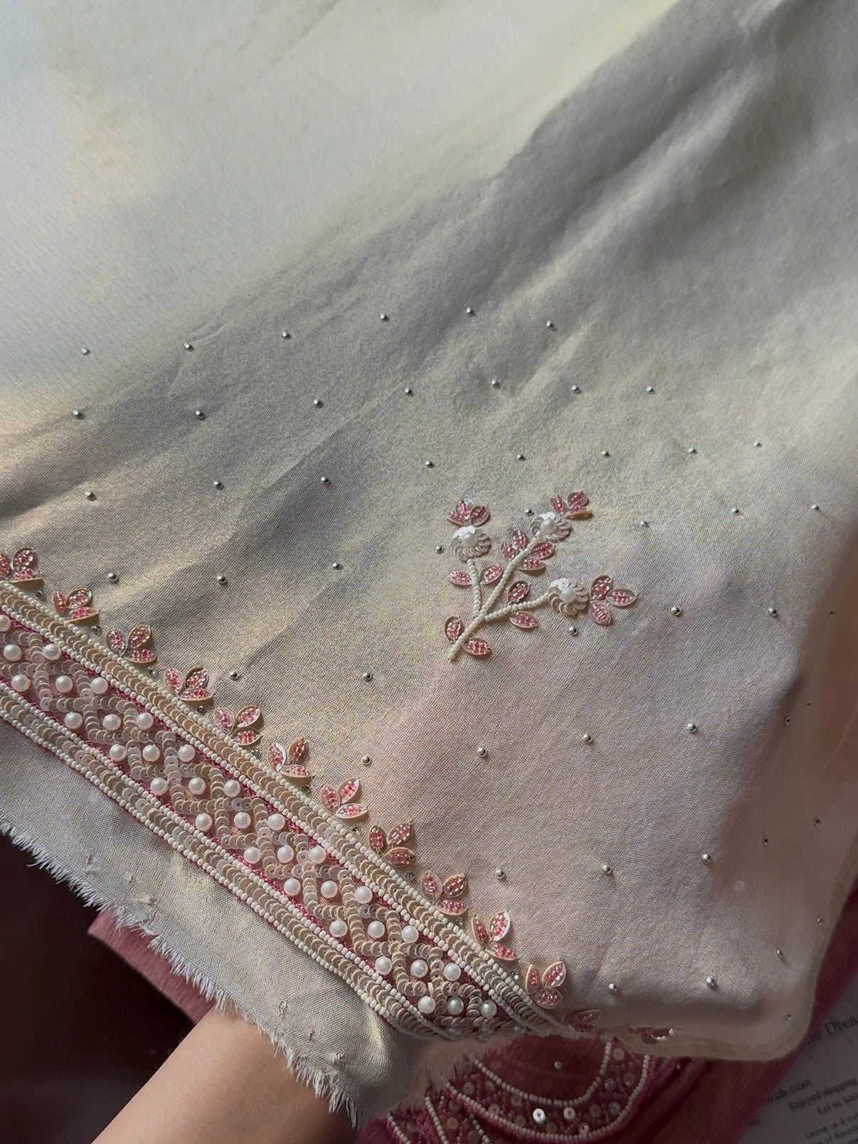 Luxurious dreamy handwork suit