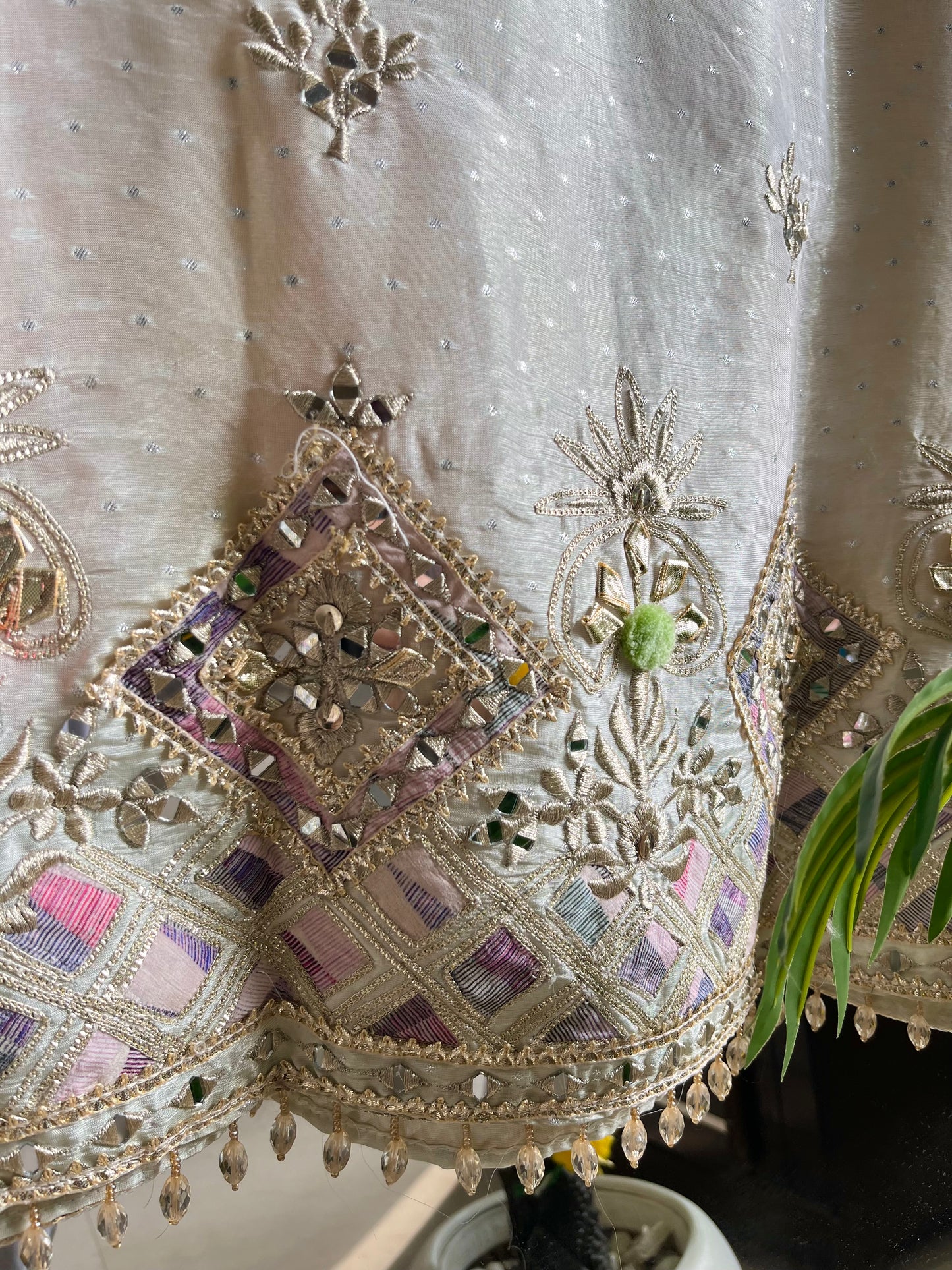 Luxurious Gotapatti Benarsi suit