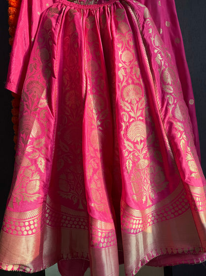 Premium Benarsi silk Lehenga set