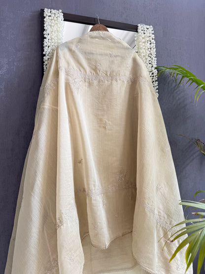 Luxurious Mul chanderi dori sitara suit