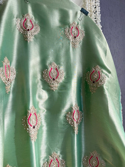 Luxurious bejewelled suit