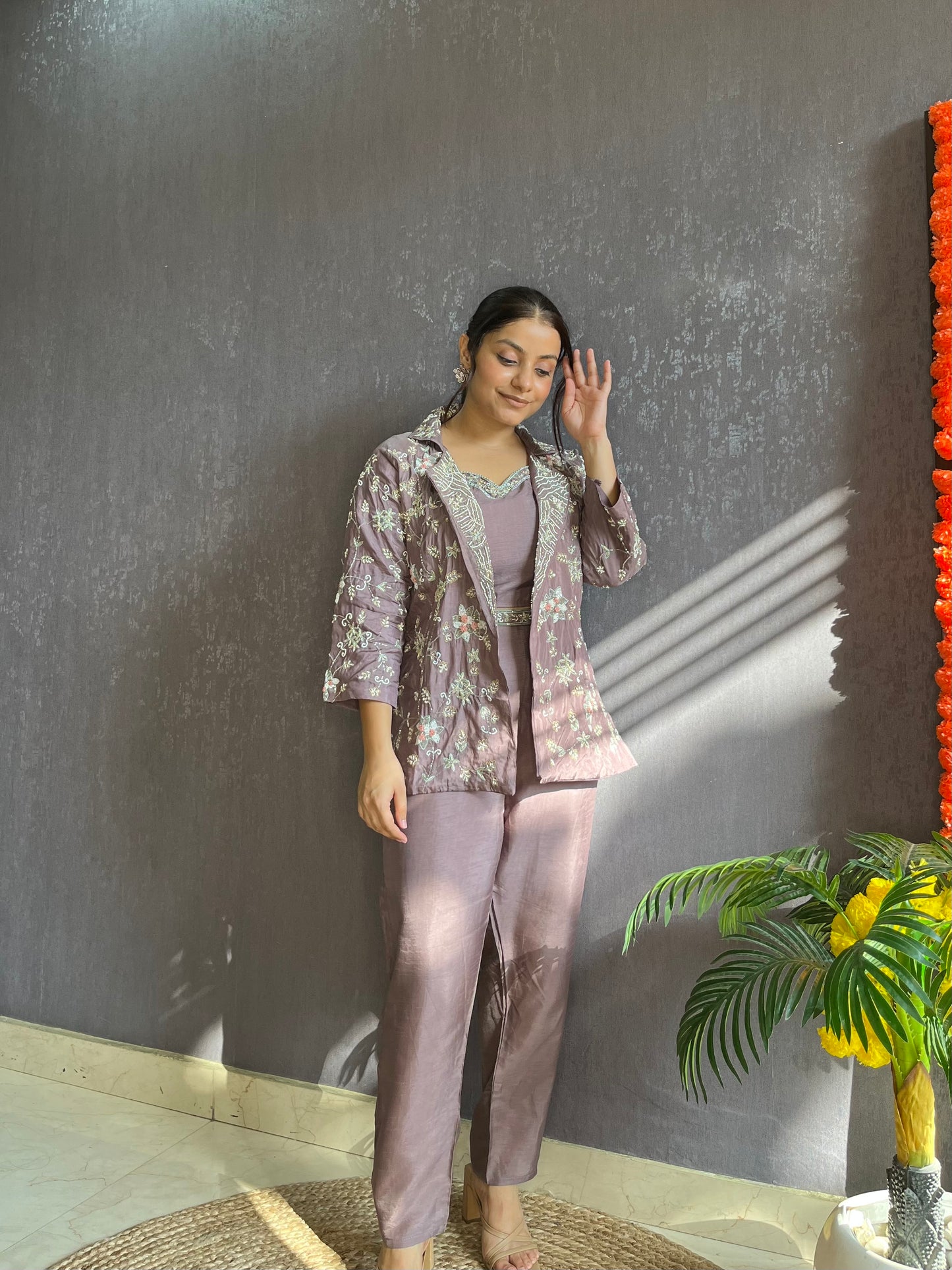 Premium handwork jacket set