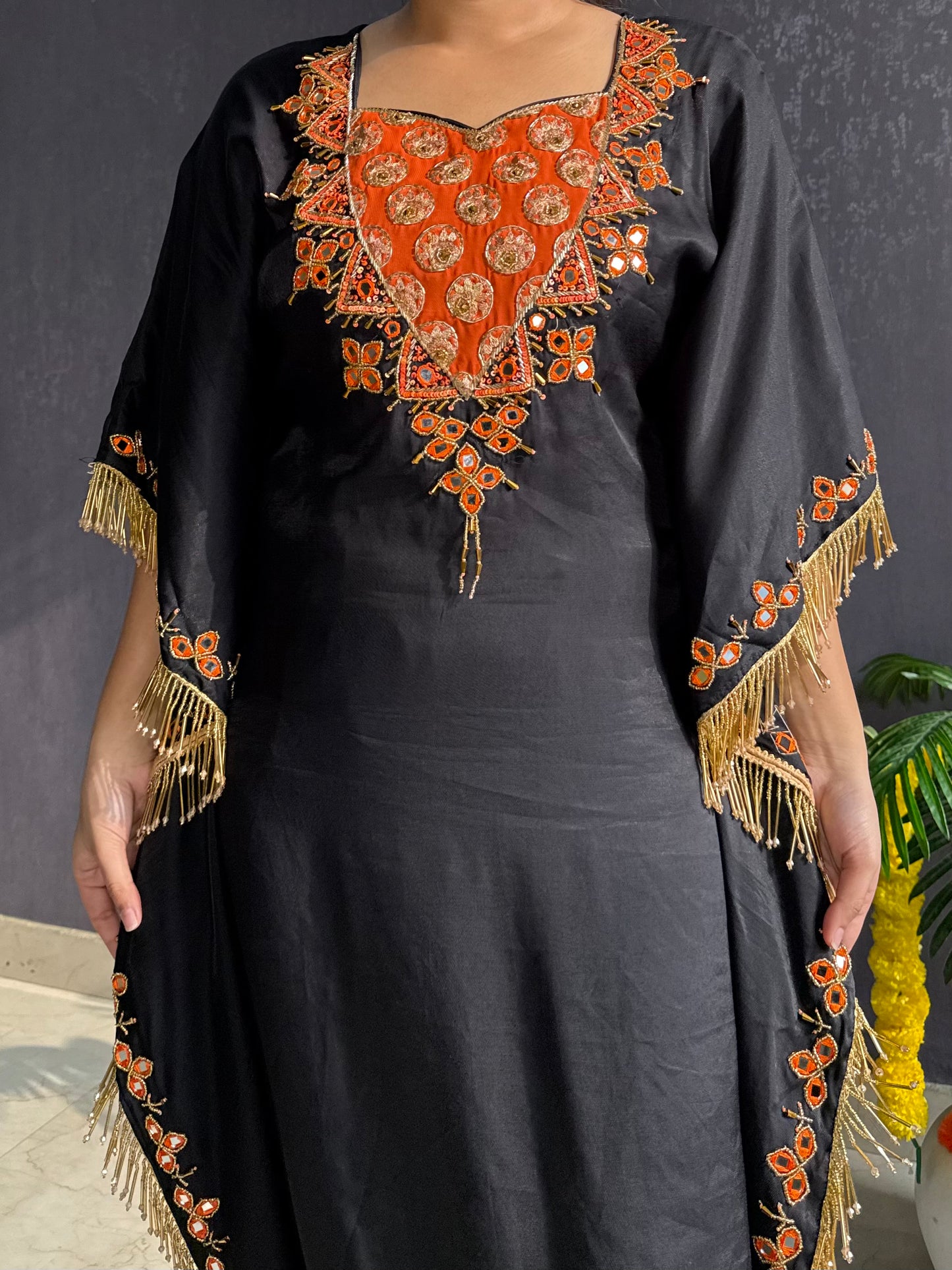 Handwork Sheesha kaftan set