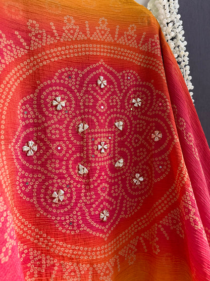 Luxurious Gotapatti Bangles suit