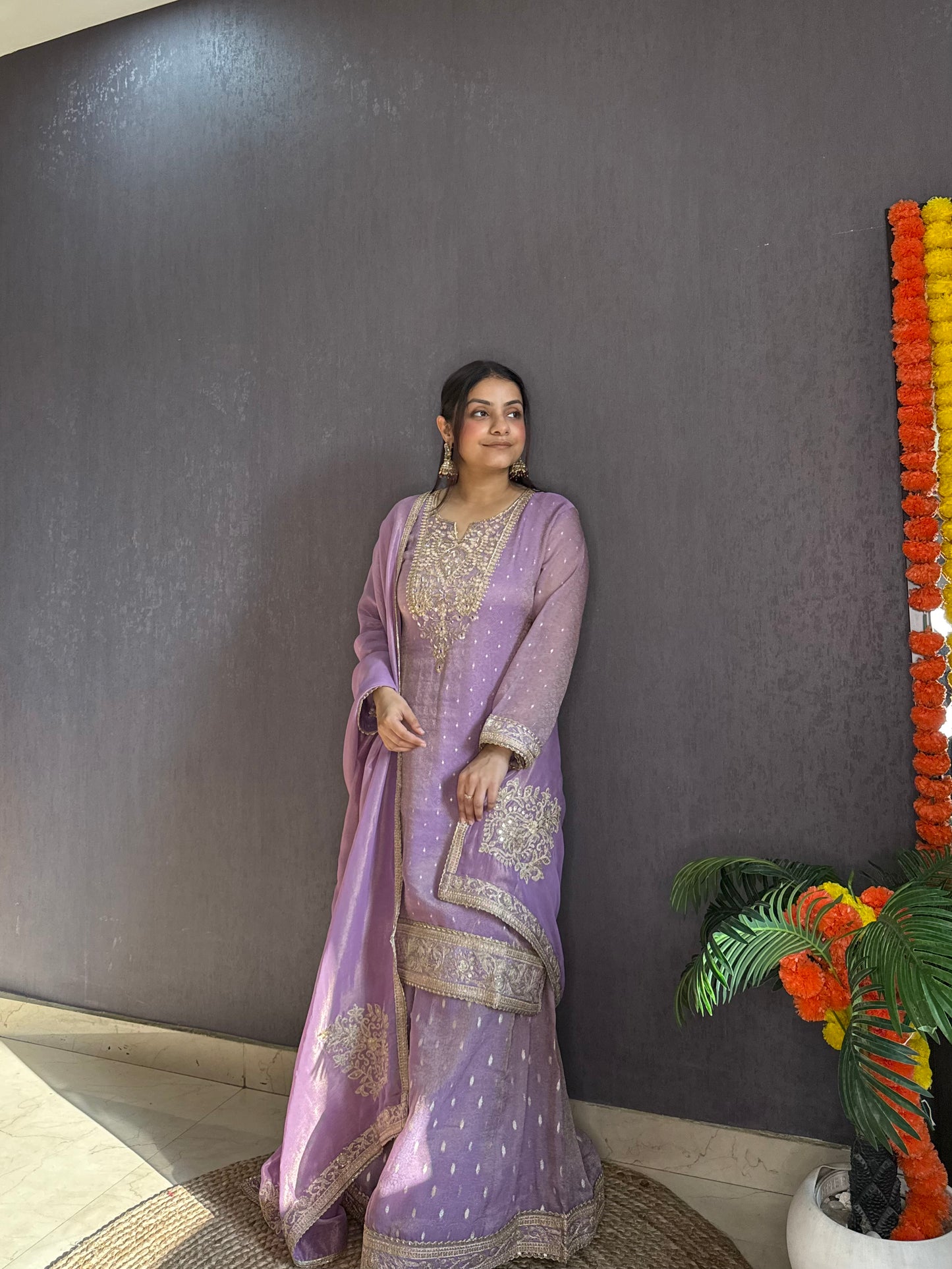 Luxurious Benarsi sharara set