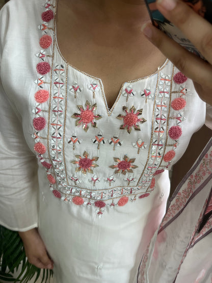 Gotapatti mirrorwork suit sets