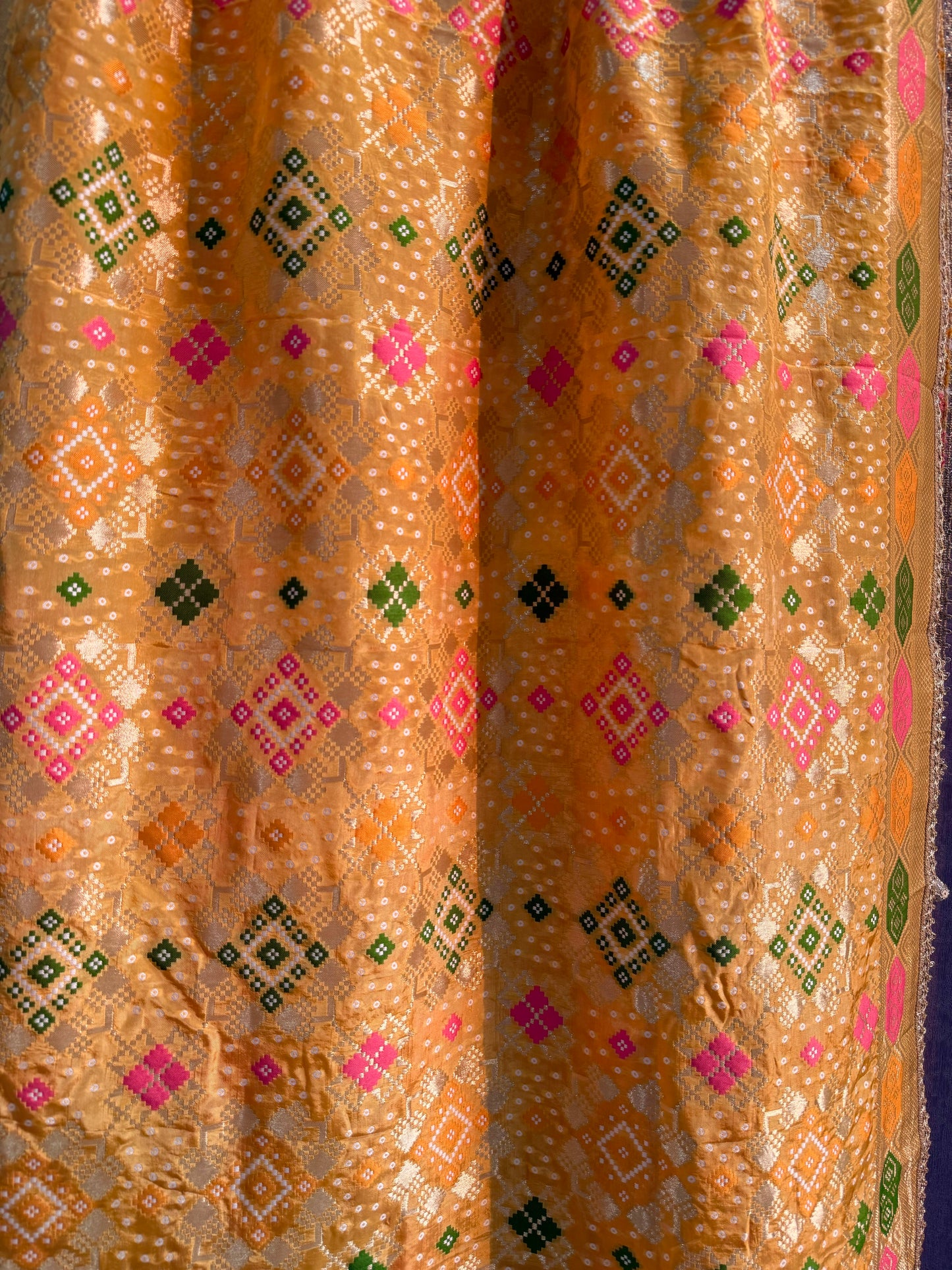 Luxurious patola kanjivaram silk suit
