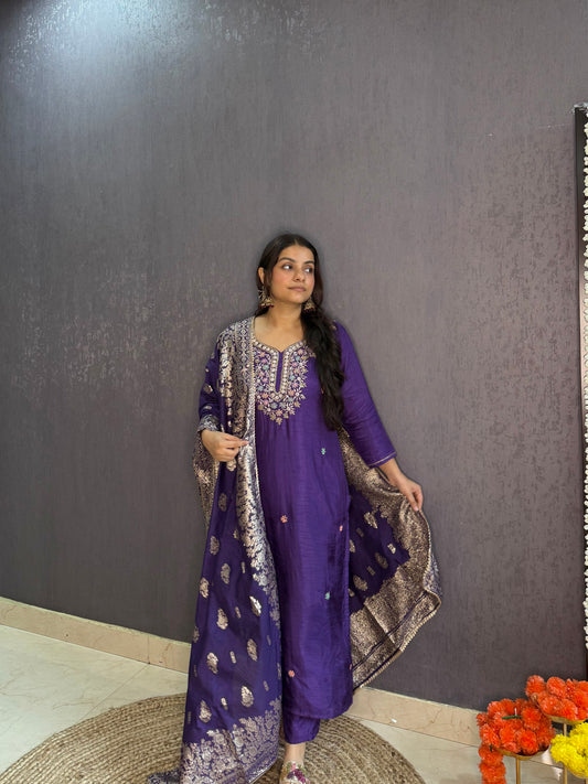 Benarsi Handwork suit set