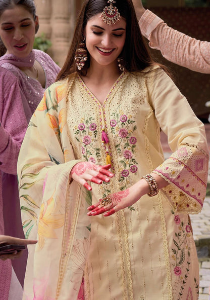 Angrakha Pakistani designer suit