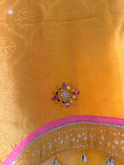 Luxurious patola kanjivaram silk suit