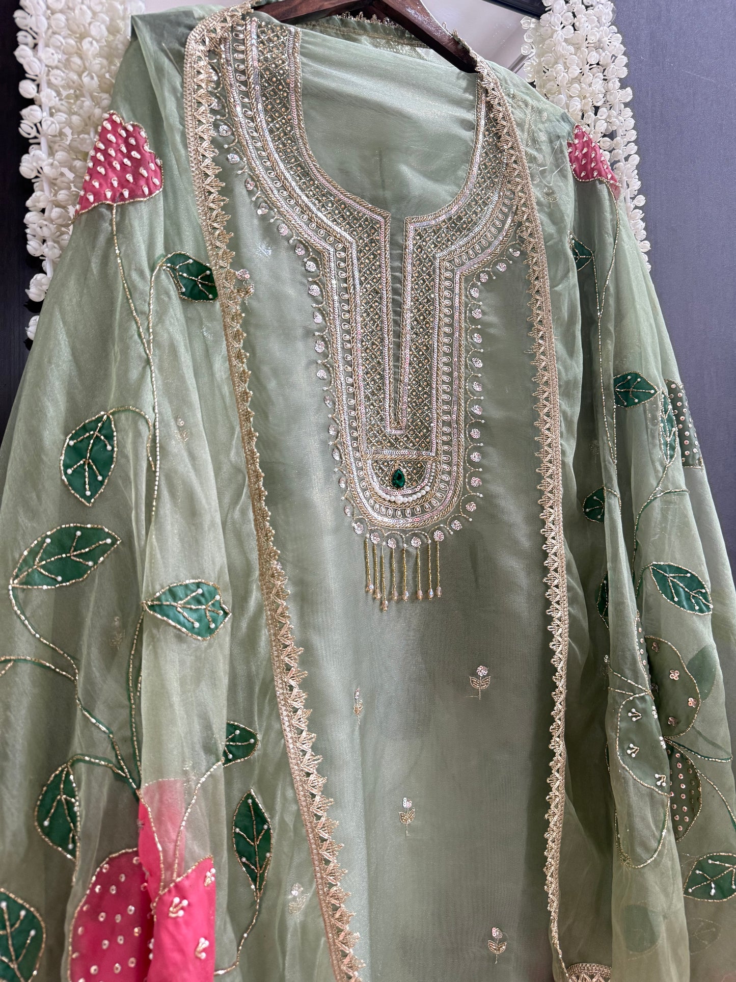 Premium handpainted handwork suit