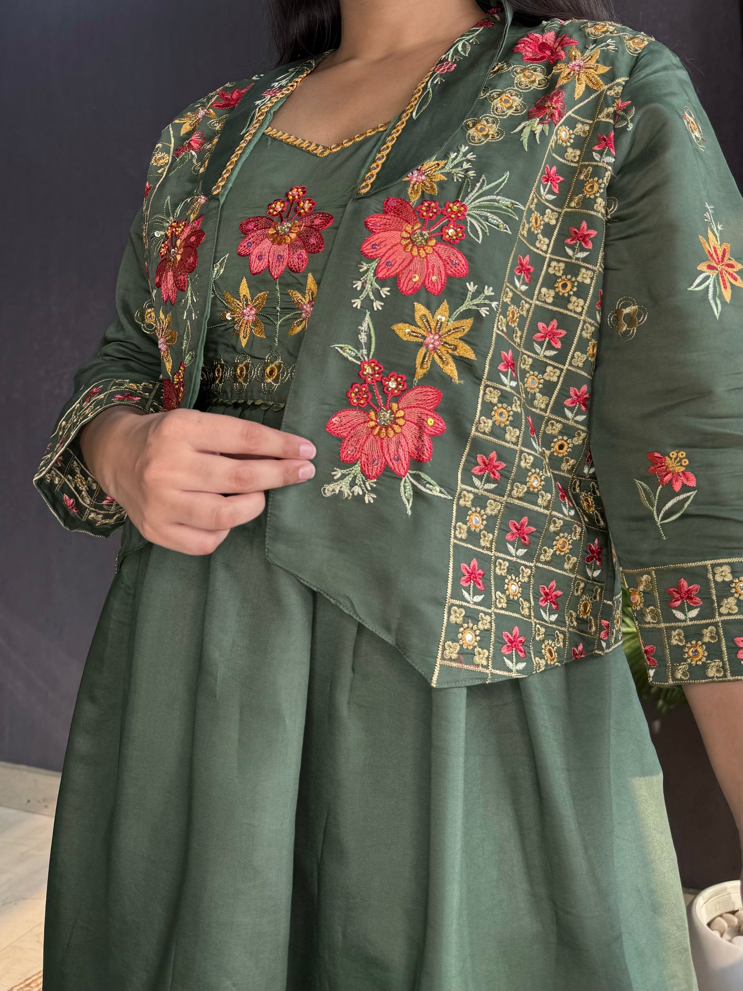 Designer Jacket set