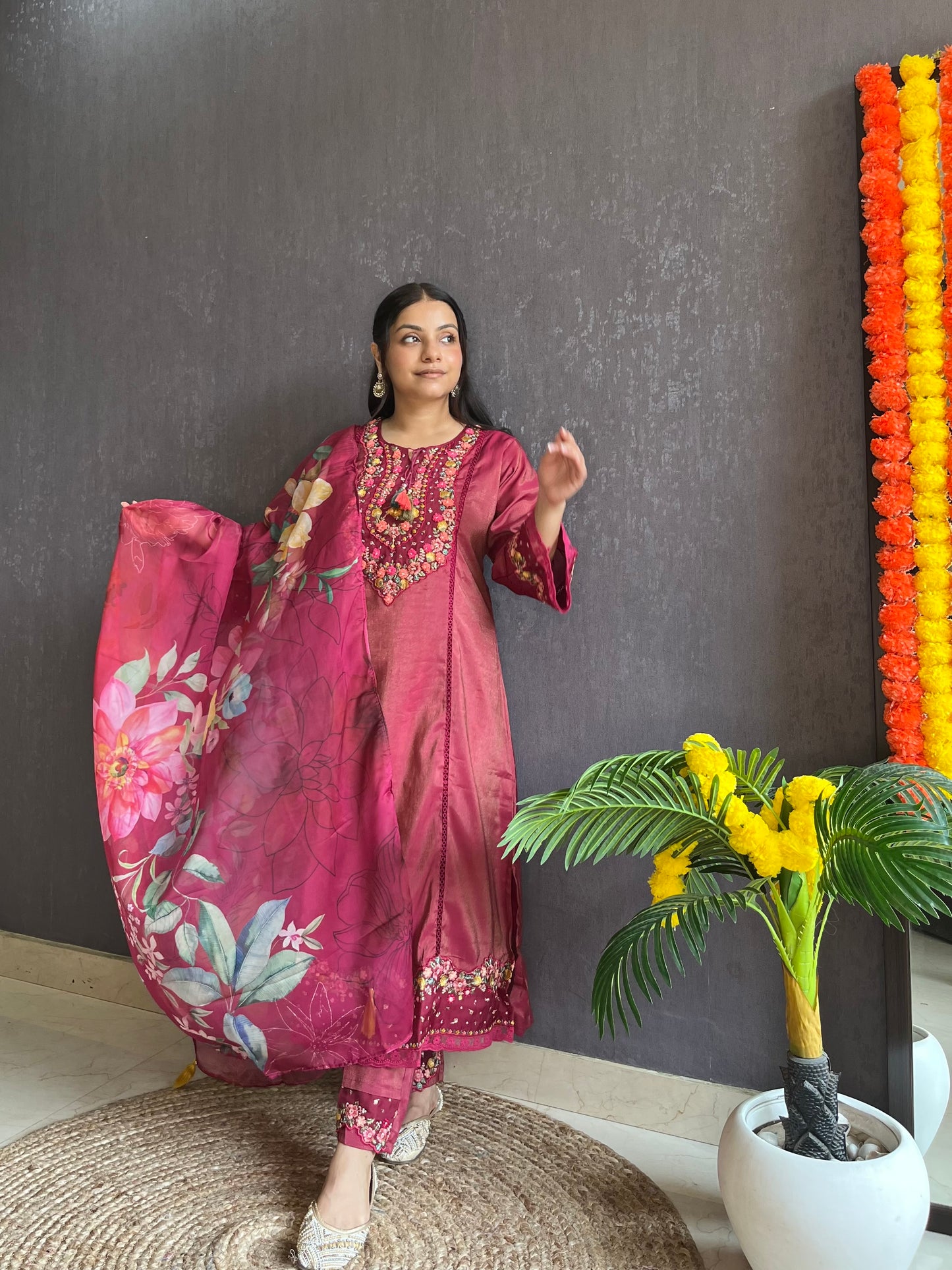 Aline Pakistani Handwork suit