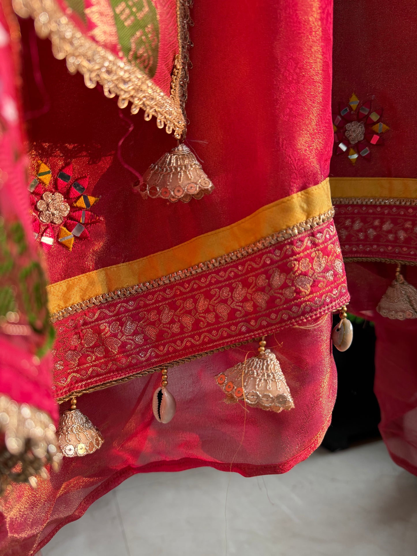 Luxurious patola kanjivaram silk suit