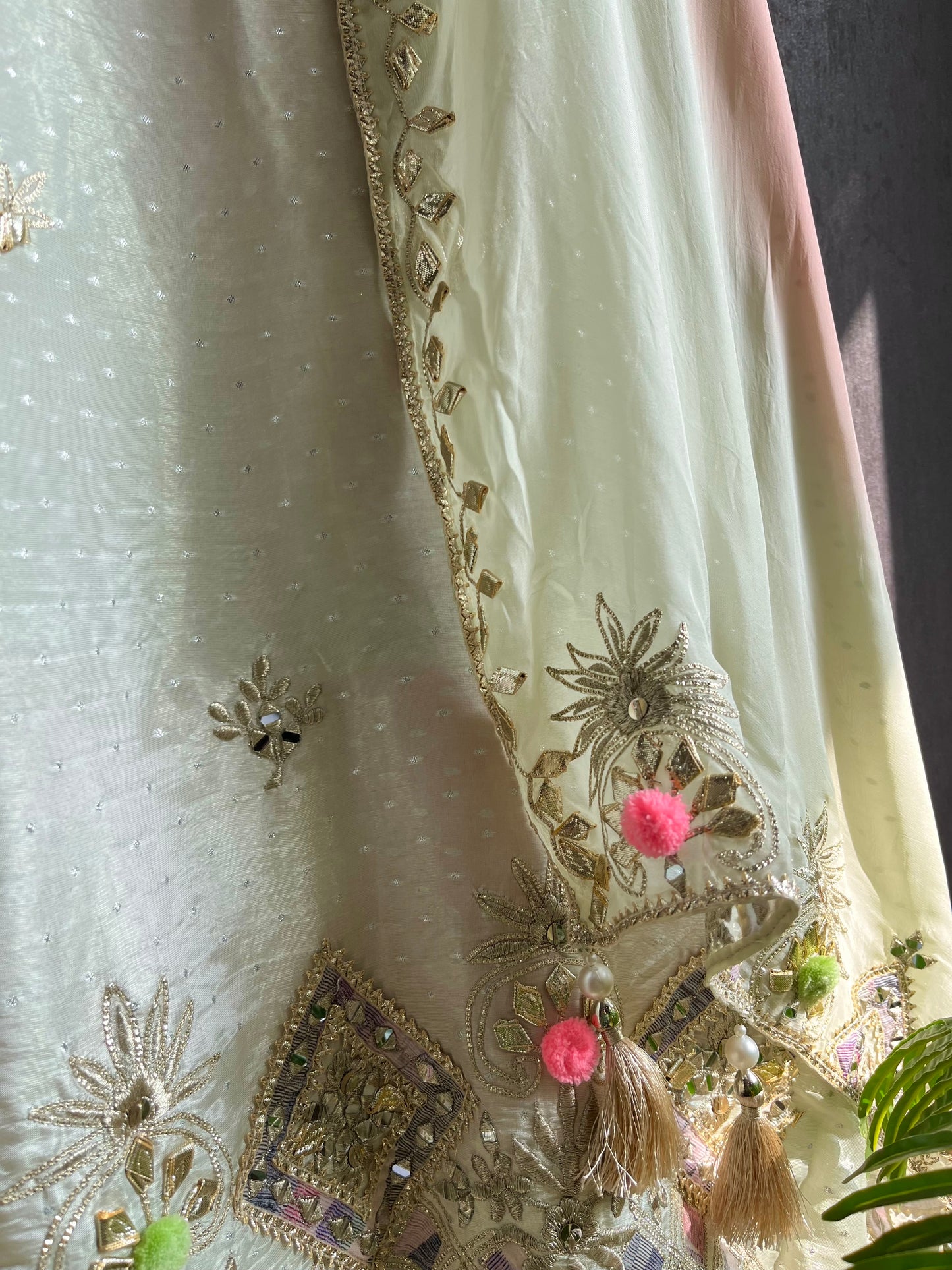 Luxurious Gotapatti Benarsi suit