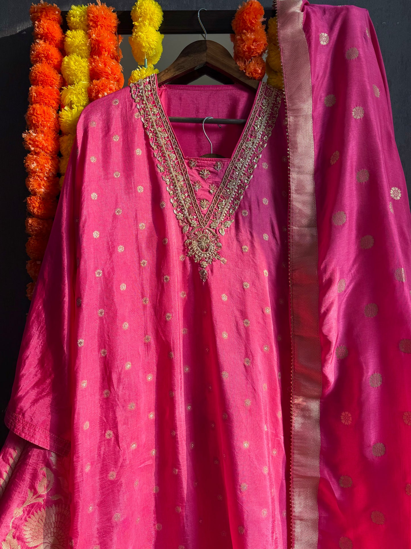 Premium Benarsi silk Lehenga set