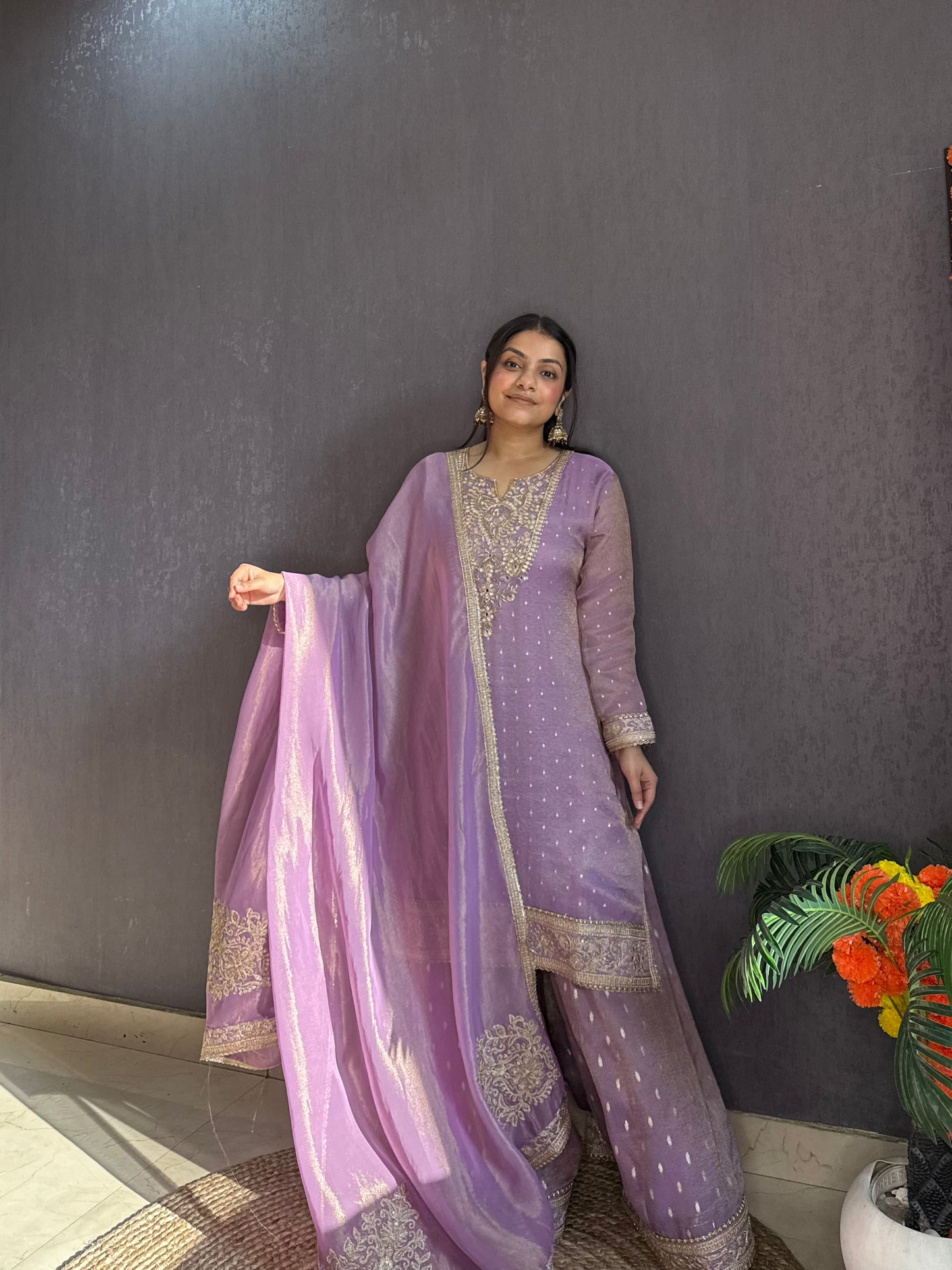Luxurious Benarsi sharara set