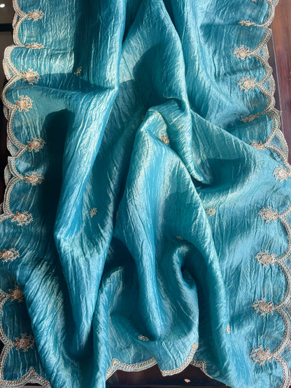 Luxurious Marori aari work suit