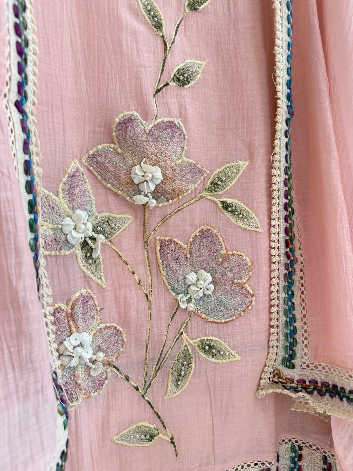 Luxurious Mul chanderi jute suit