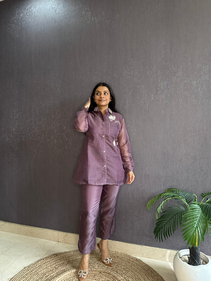 Designer handwork Coord set