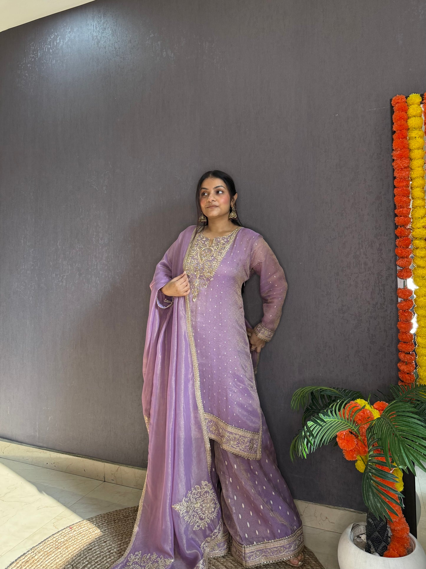 Luxurious Benarsi sharara set