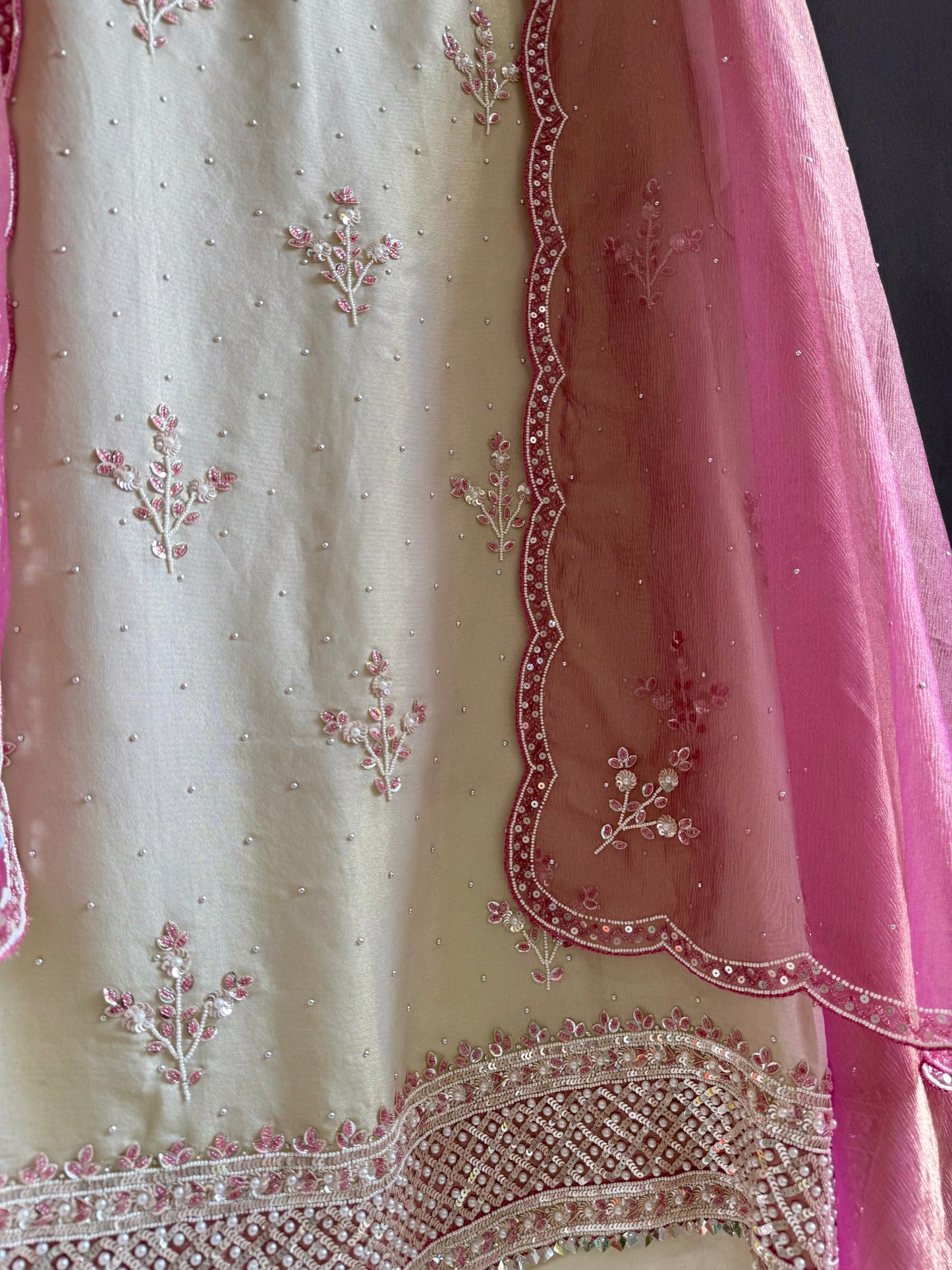 Luxurious dreamy handwork suit
