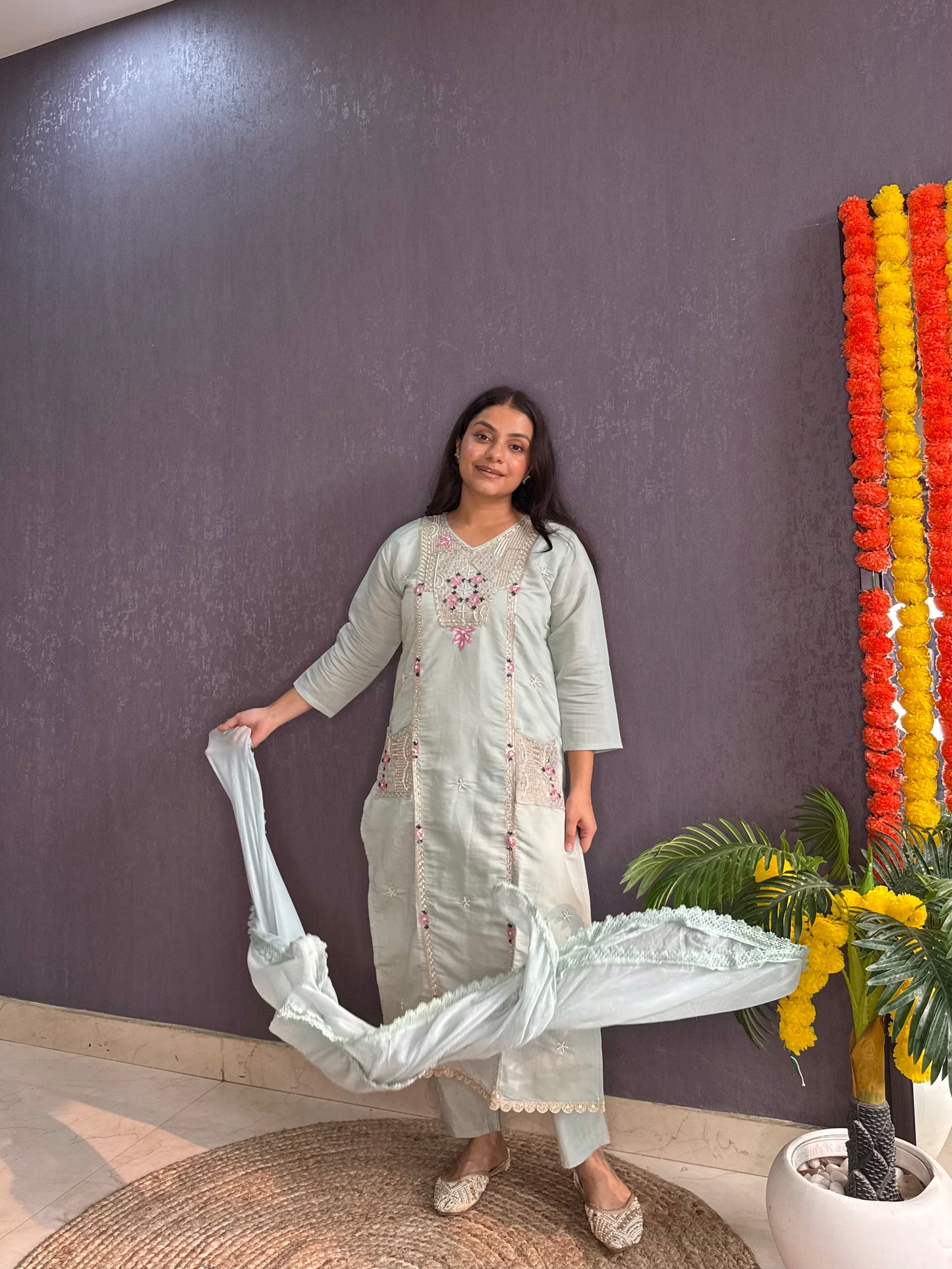 Handwork modal suit sets
