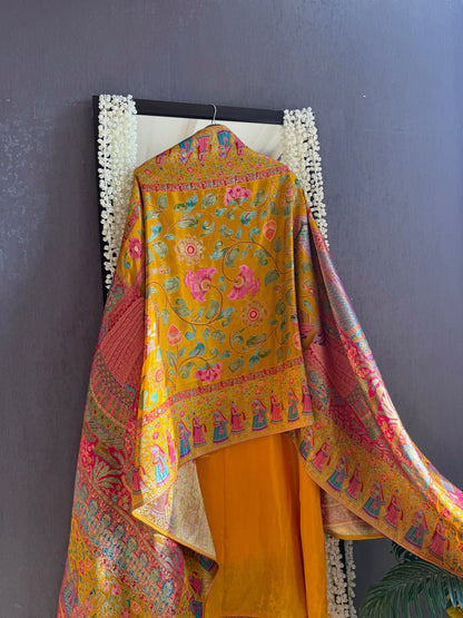 Meenakari Brocade Benarsi dolls suit