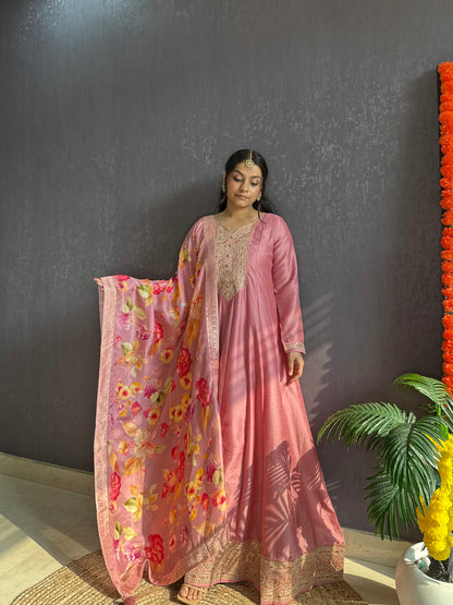 kalidaar Anarkali set