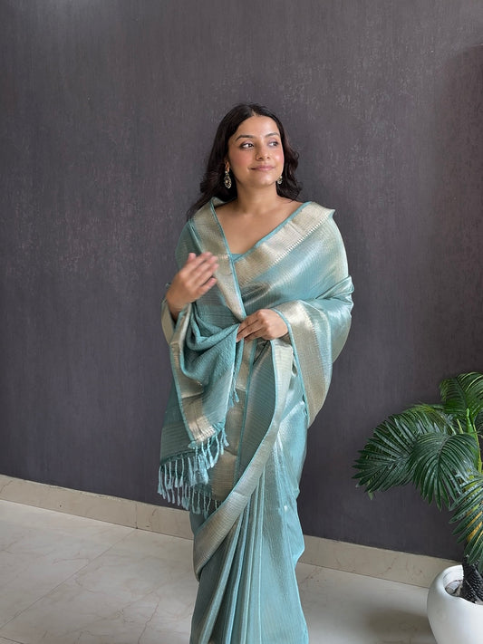 Soft tissue benarsi saree