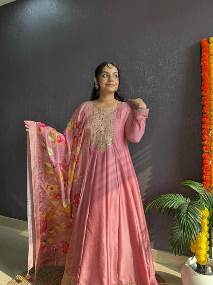 kalidaar Anarkali set