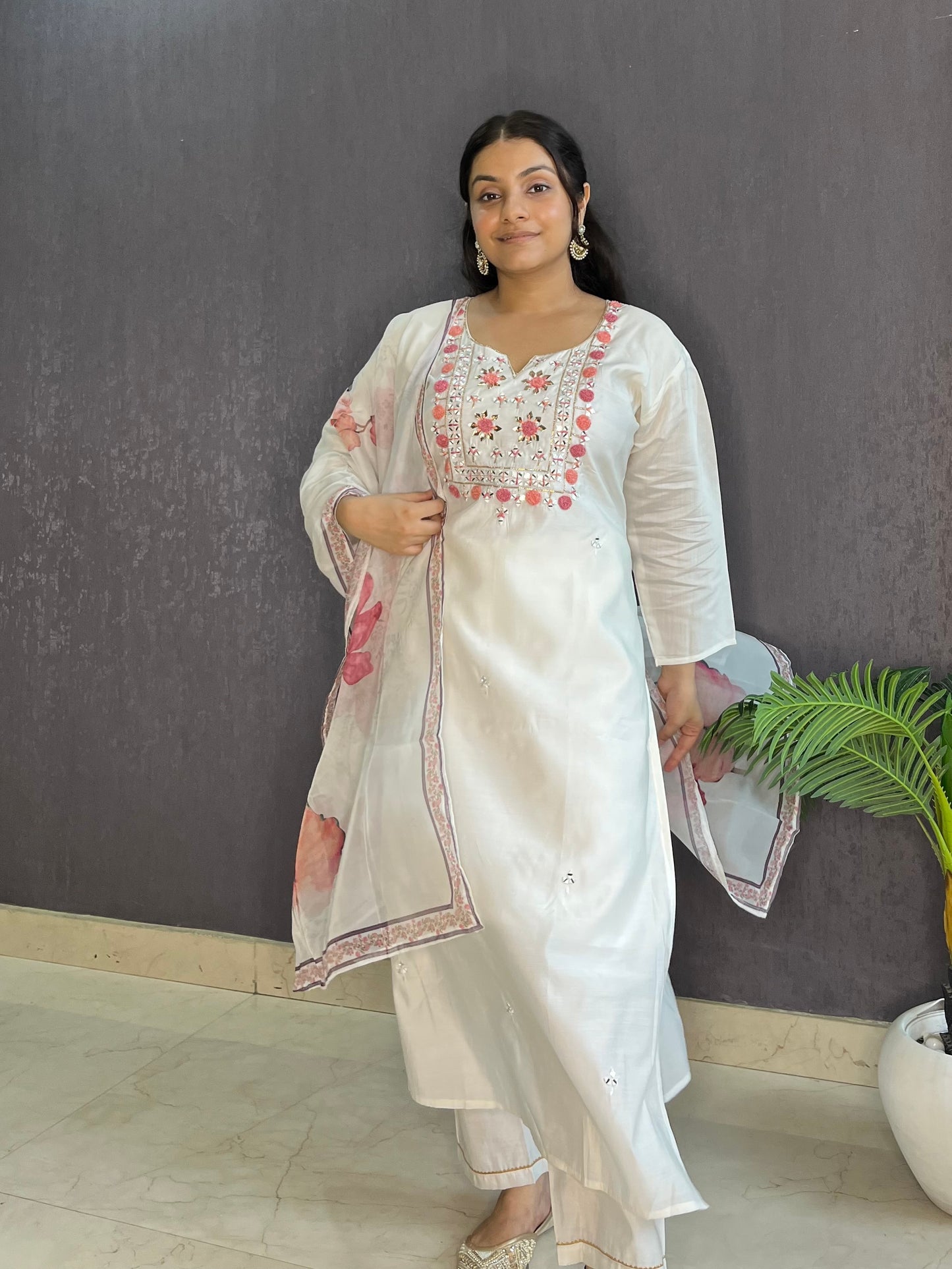 Gotapatti mirrorwork suit sets
