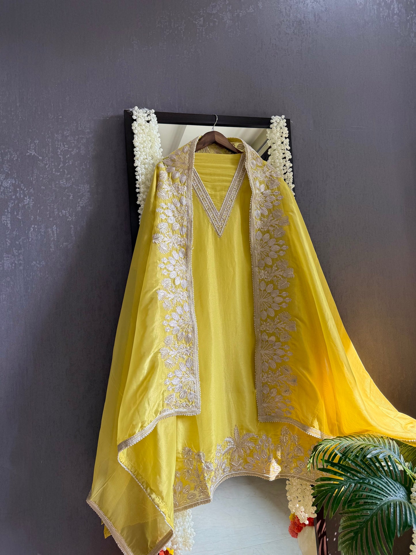 Luxurious Aari work handwork suit