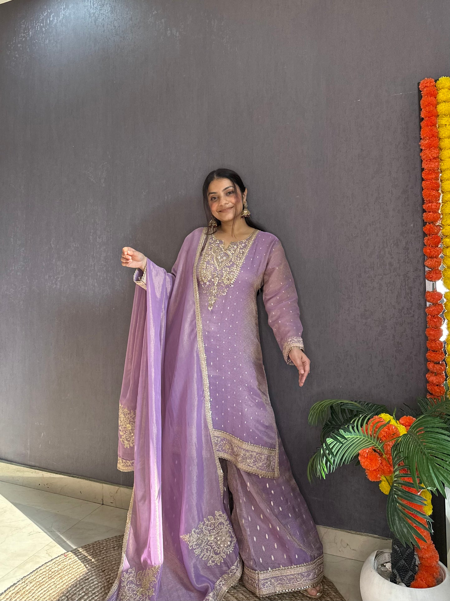 Luxurious Benarsi sharara set