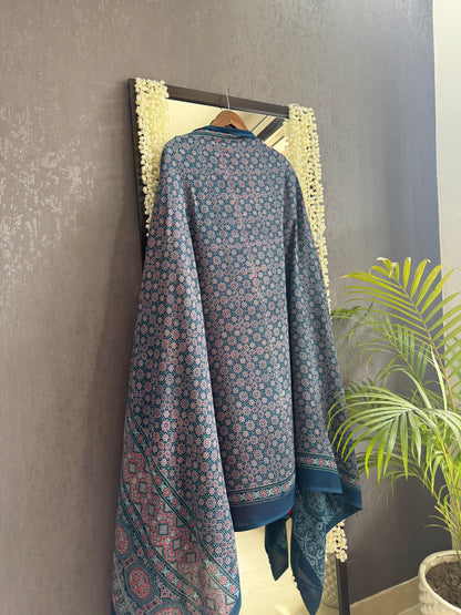 Cotton ajrakh suits