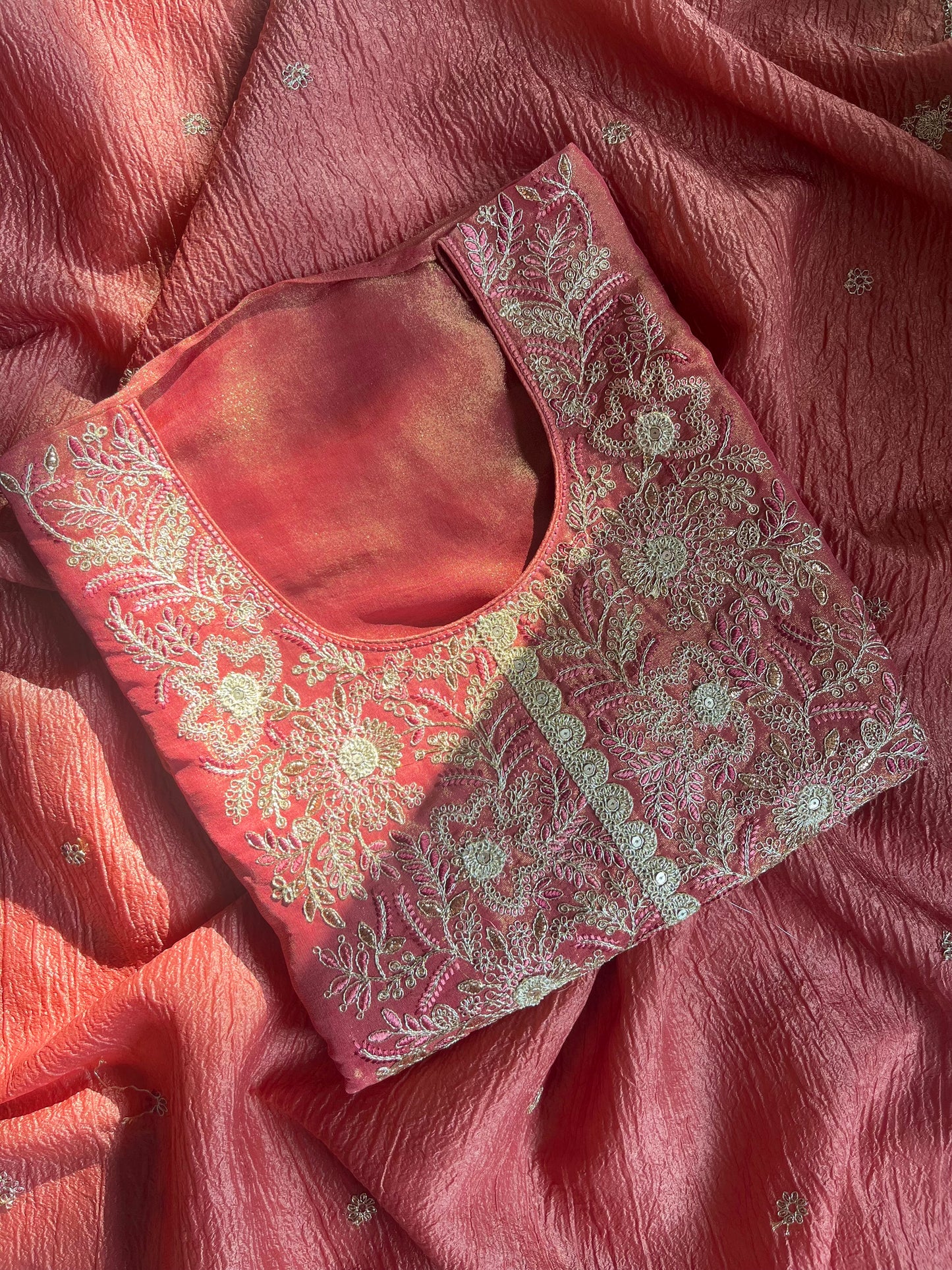 Luxurious Marori aari work suit