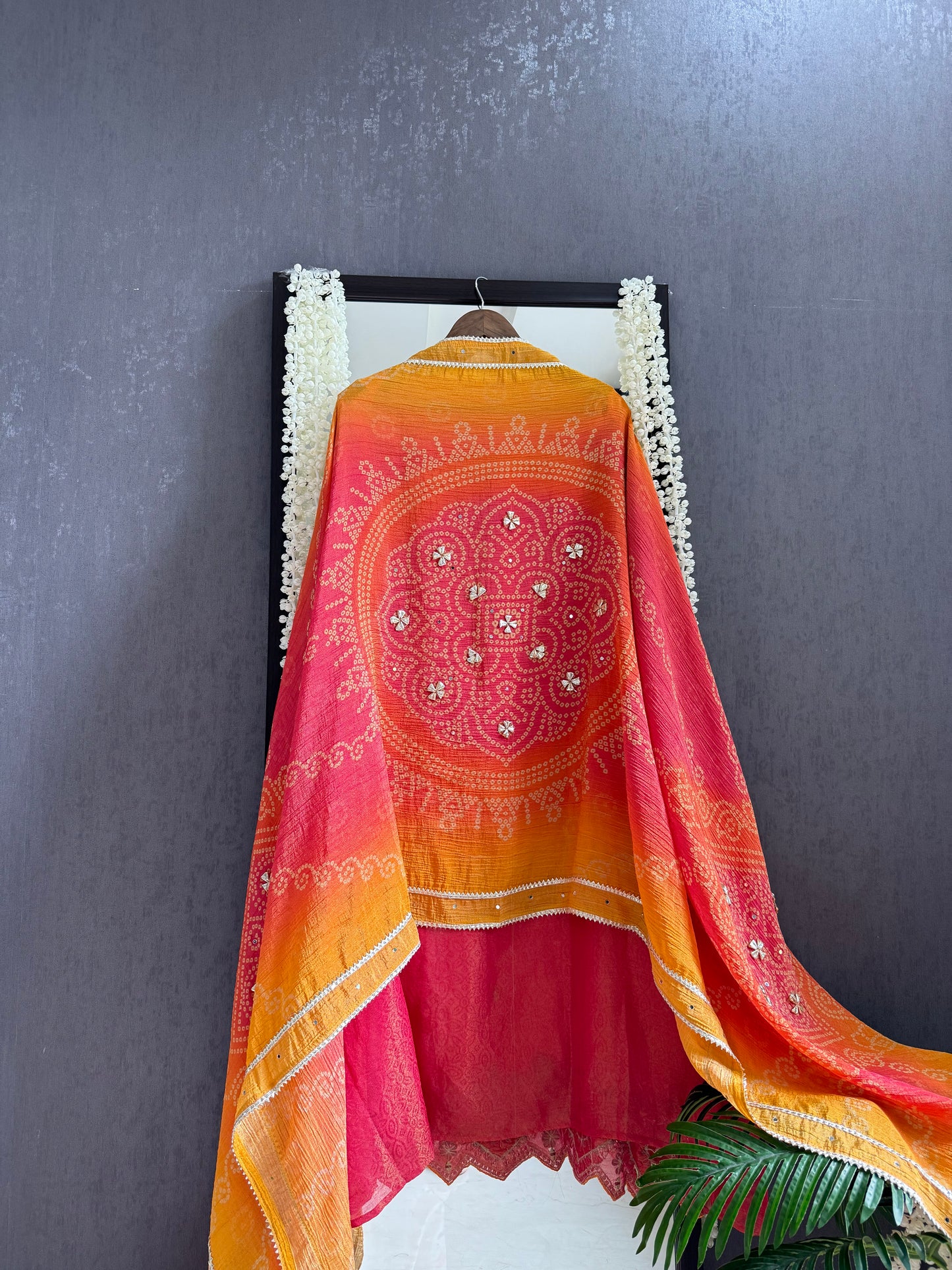 Luxurious Gotapatti Bangles suit