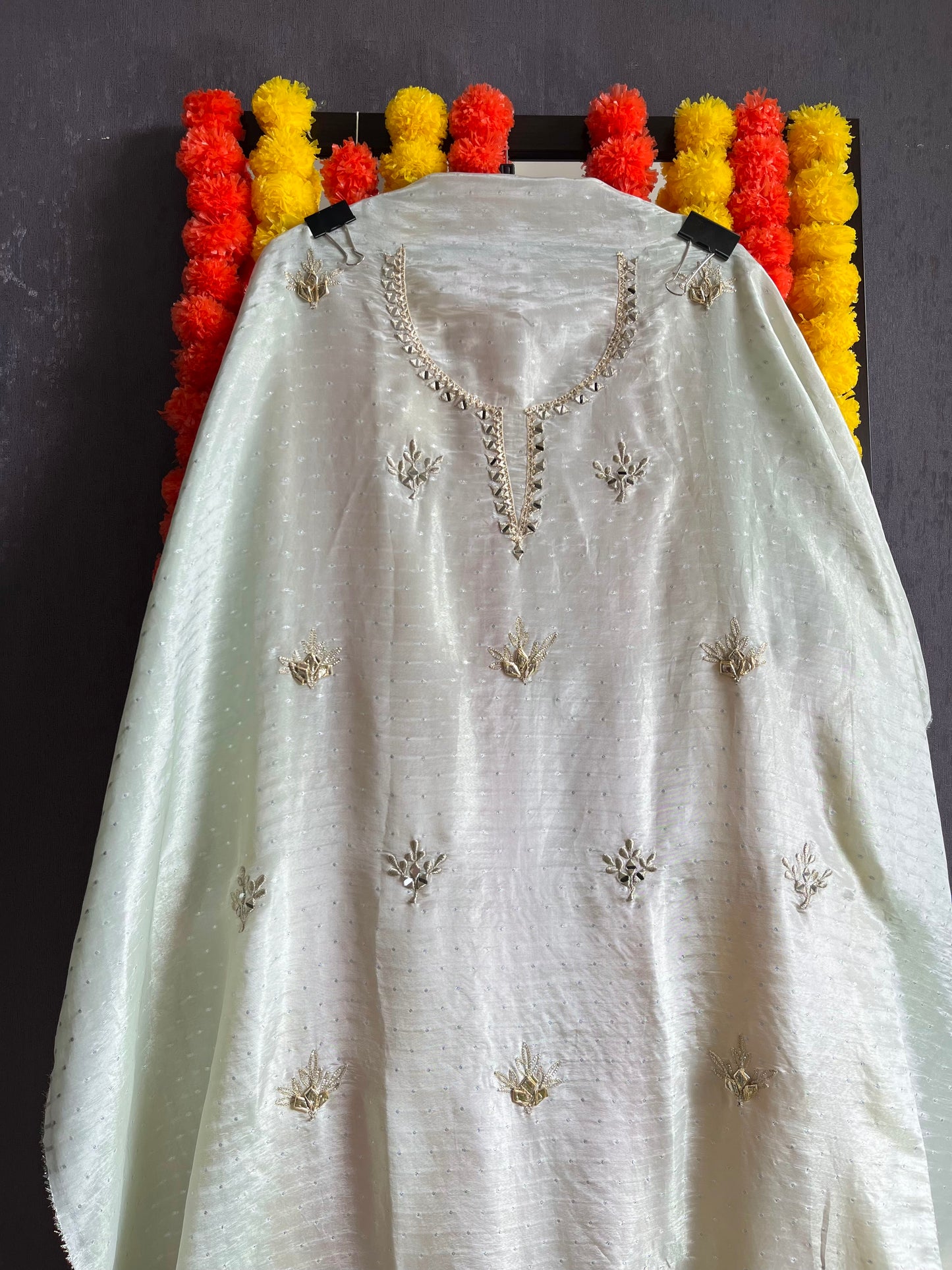 Luxurious Gotapatti Benarsi suit