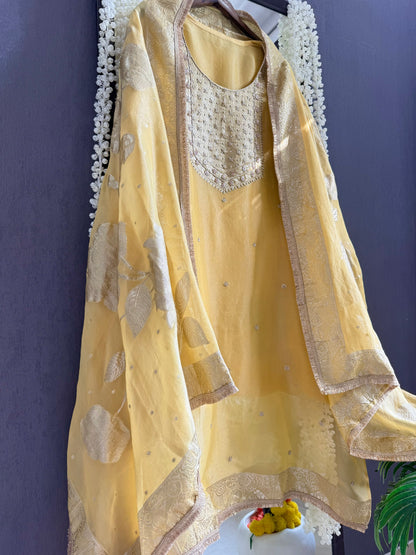Zardozi Benarsi suit