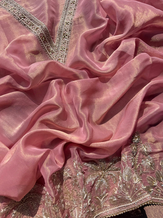 Luxurious Aari work handwork suit