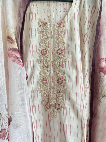 Cotton- Kota Aari work suits