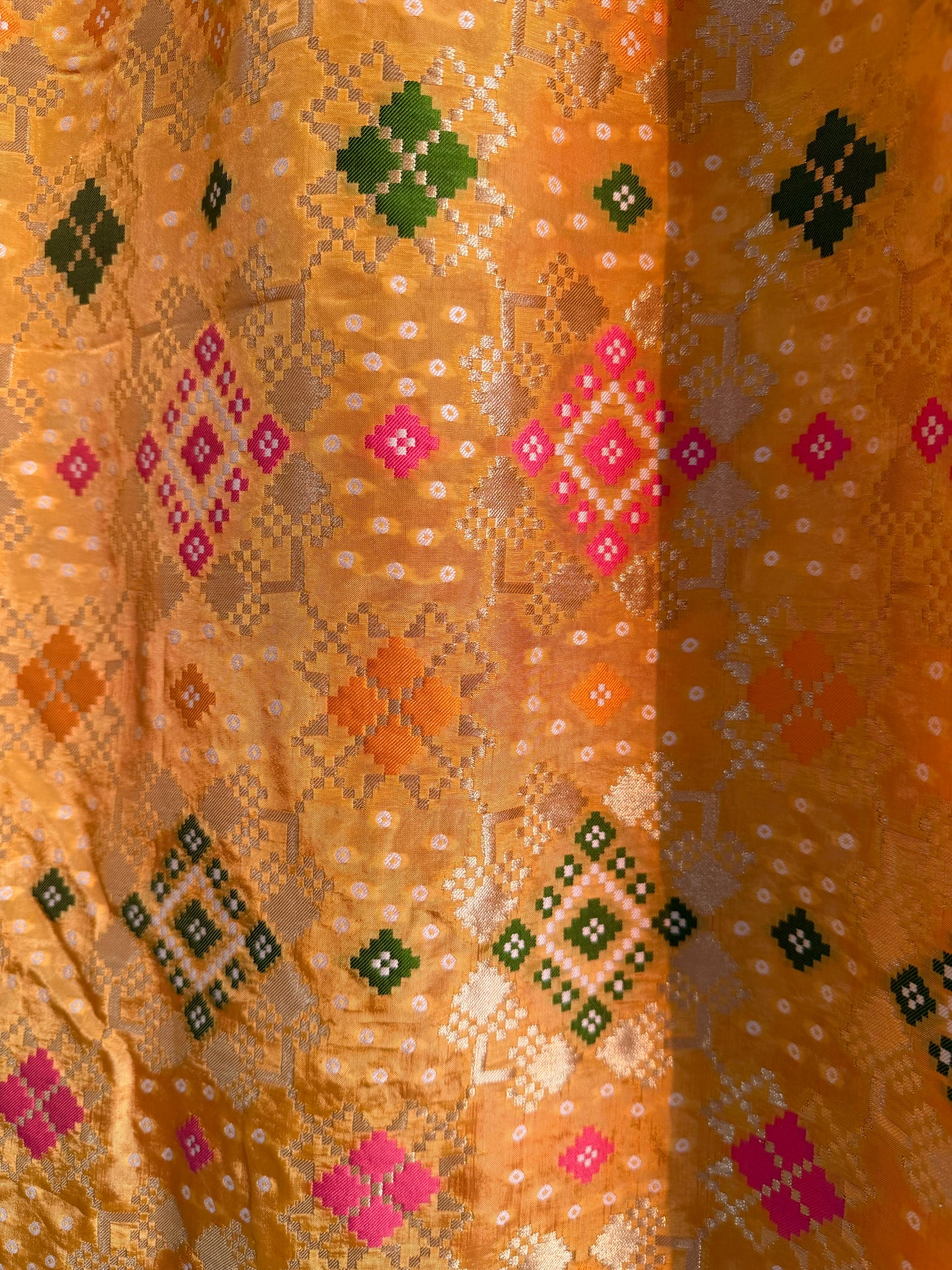 Luxurious patola kanjivaram silk suit