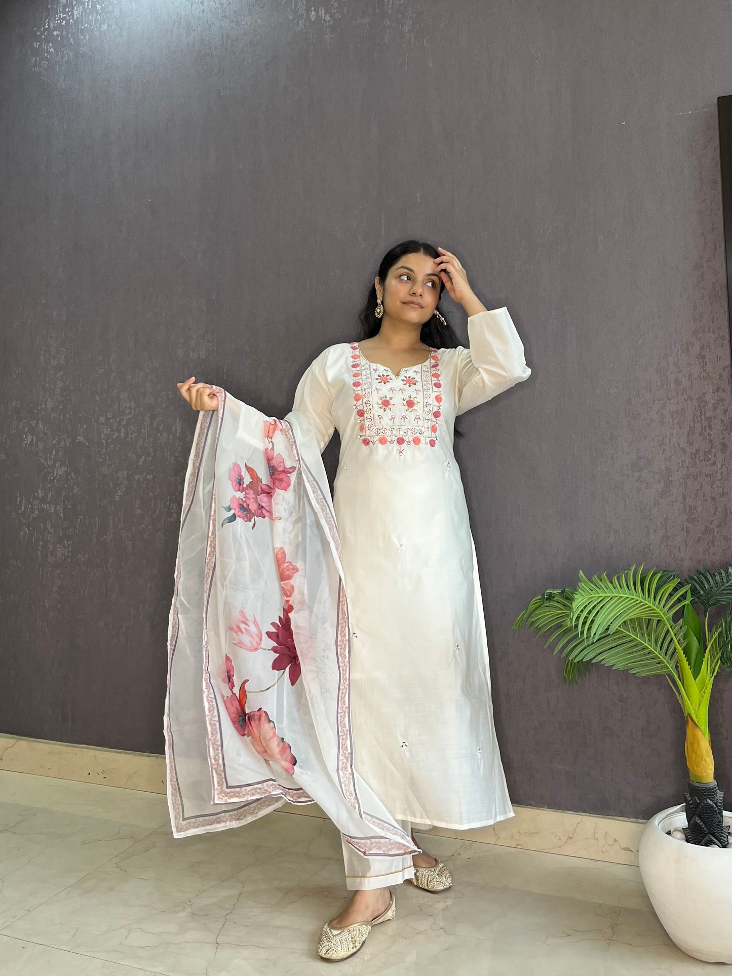 Gotapatti mirrorwork suit sets
