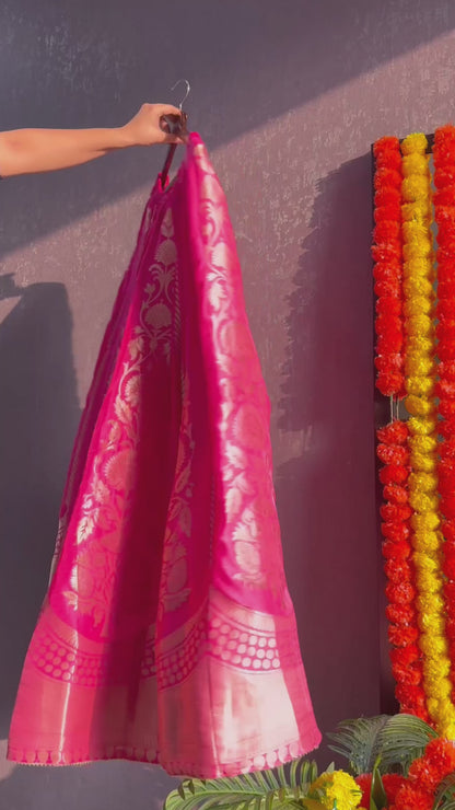 Premium Benarsi silk Lehenga set